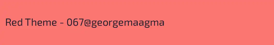 Red Theme - 067@georgemaagma